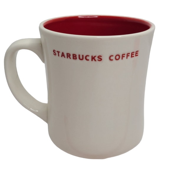 Starbucks Coffee Mug Red Bird 2008 Starbucks Coffee Company 12 Oz EUC - Picture 2 of 11